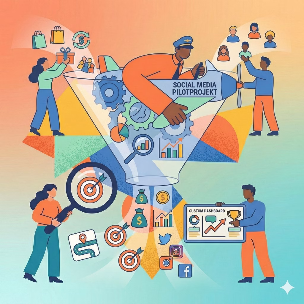 Das Social Media Pilotprojekt – für mehr Klarheit und messbaren Erfolg 4 Das Social Media Pilotprojekt – für mehr Klarheit und messbaren Erfolg