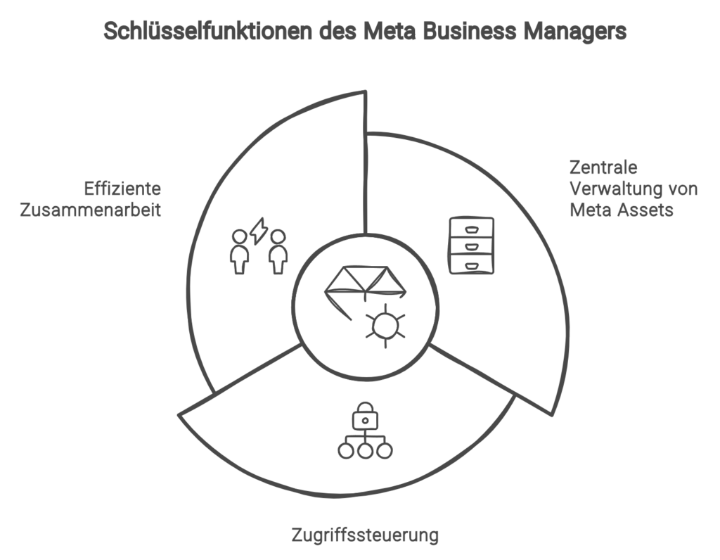 Meta Business Manager Schlüsselfunktionen