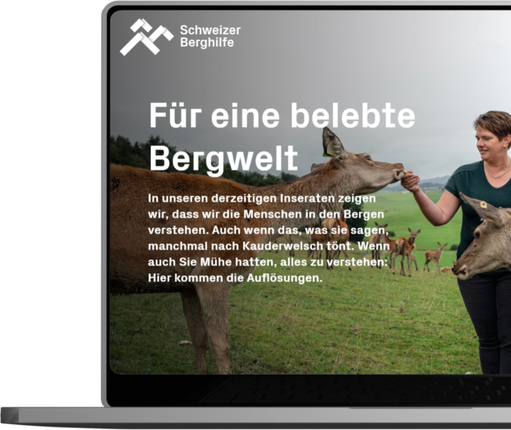 Social Media Performance Marketing für lebendige Schweizer Berggebiete