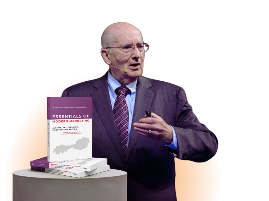 Prof. Philip Kotler, Essentials of Modern Marketing, Case Study Reception Marketing und Content Catalog